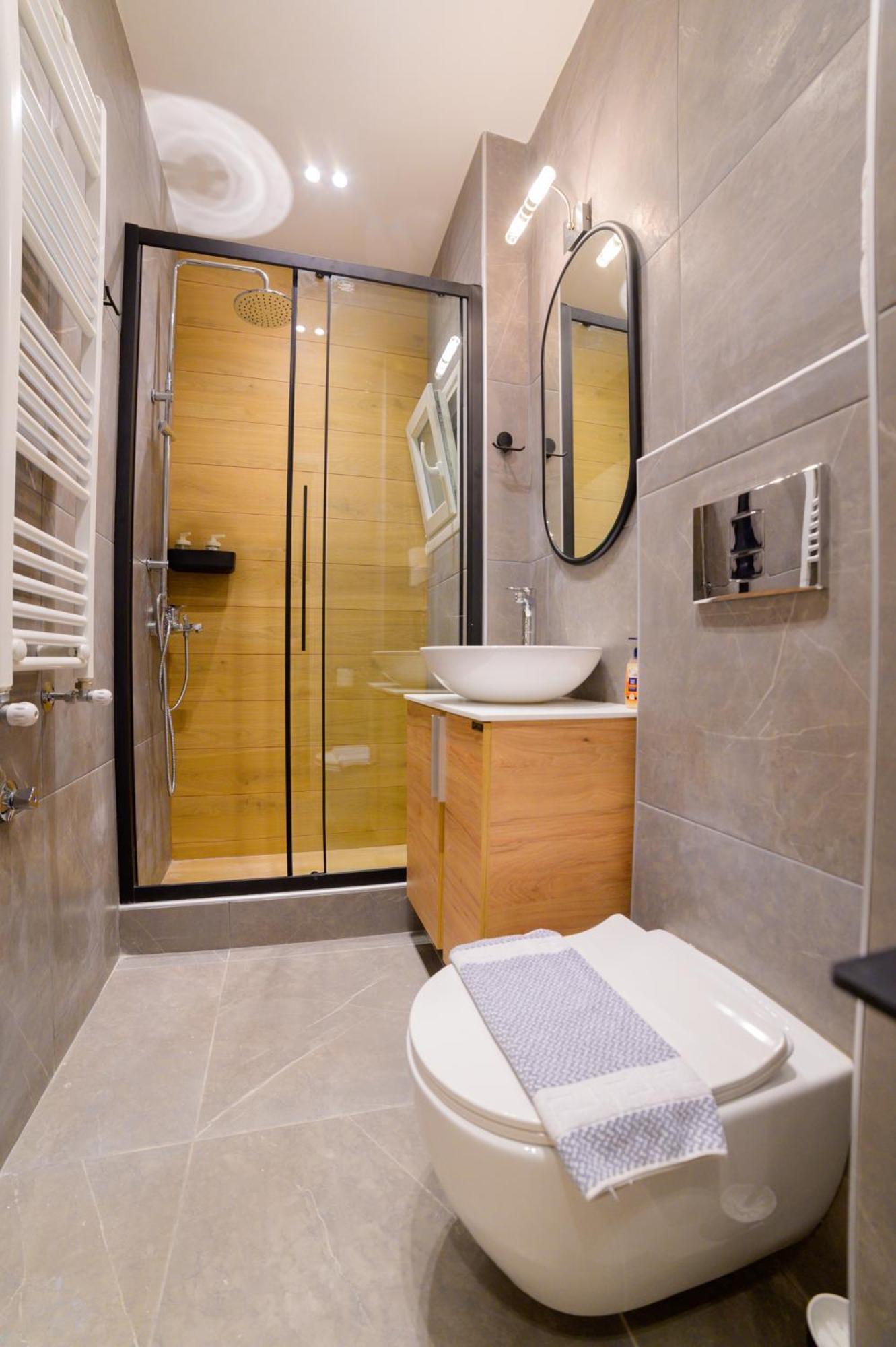 New Modern 2Nd Floor Apartment Солун Екстериор снимка