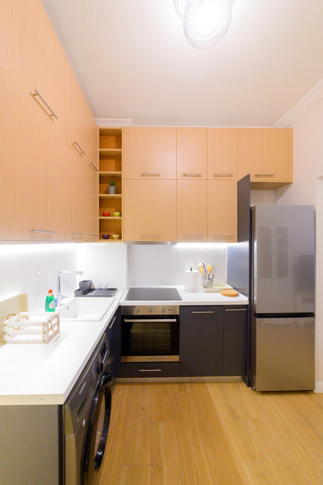 New Modern 2Nd Floor Apartment Солун Екстериор снимка