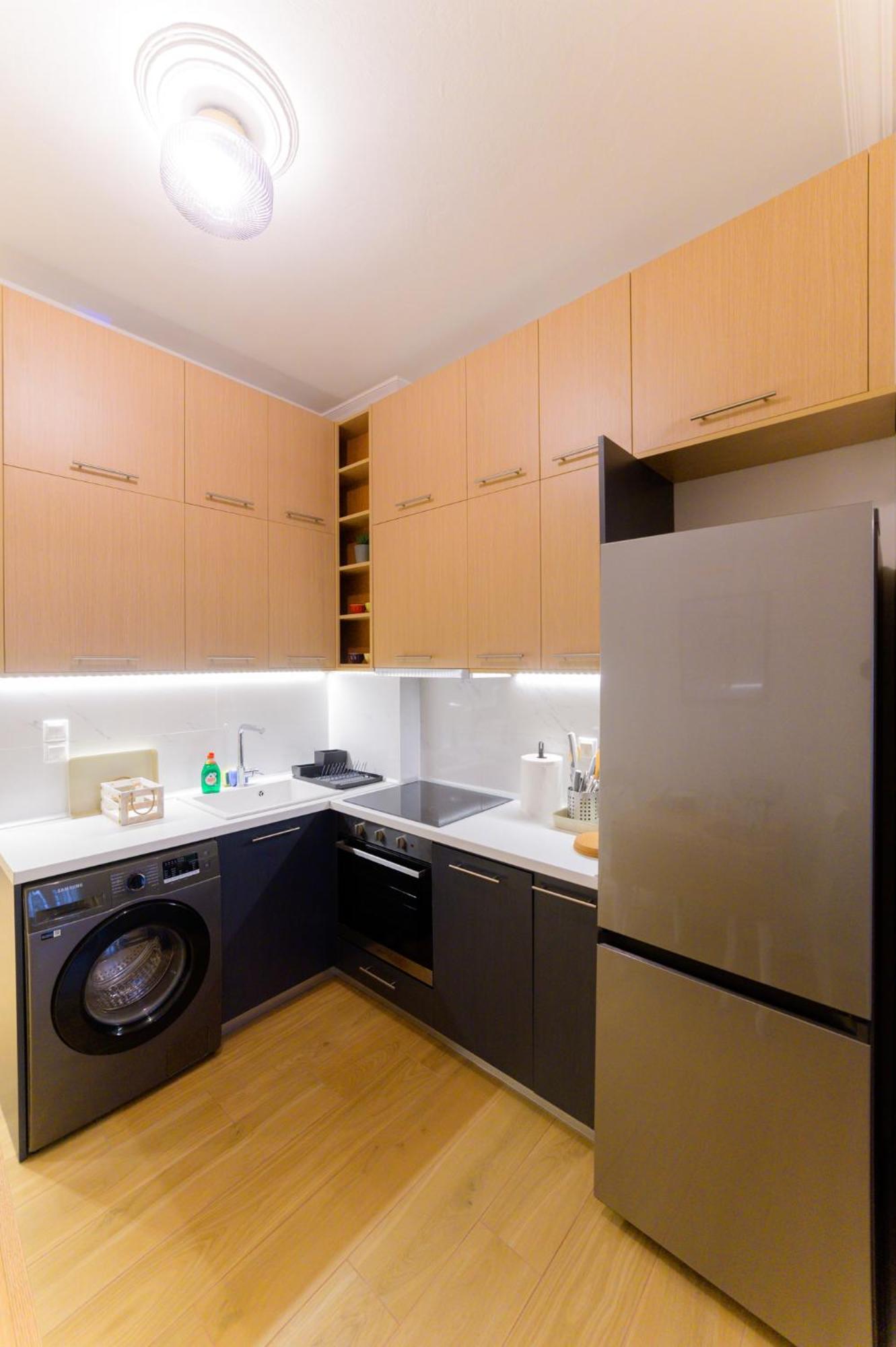 New Modern 2Nd Floor Apartment Солун Екстериор снимка